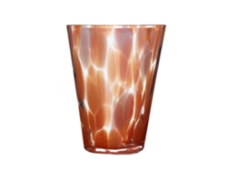 Taza de agua de cristal con lunares de 350 ml, vaso de cristal de colores, taza de café con leche JEIIBRZUI