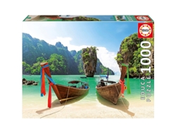 Rompecabezas de 1000 piezas de la isla de James Bond, Tailandia, Educa Borras