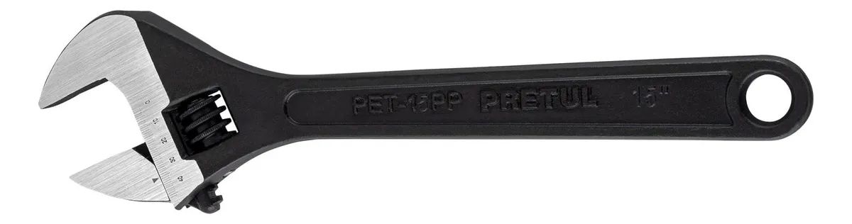 Llave Ajustable 15 Azul, Pretul 26053 Color Blackvayotoy (periquito)