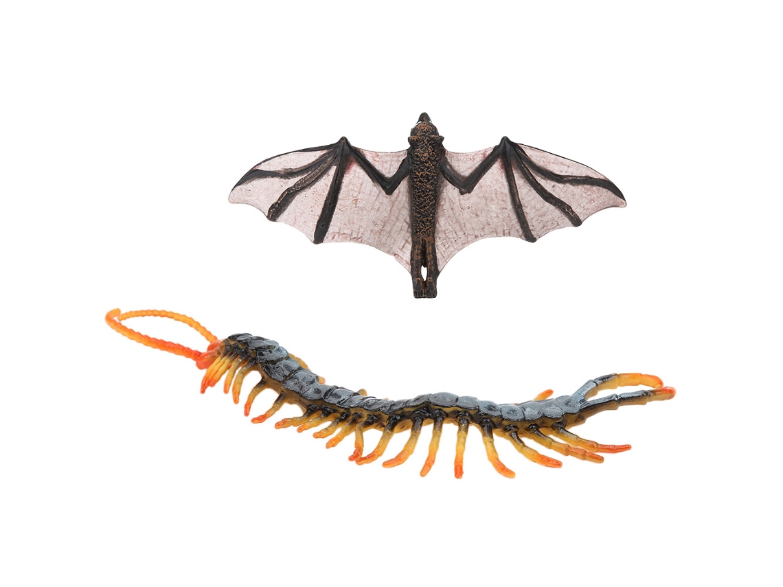 Modelo De Insecto Mini Simulación Pvc Juguete Educativo De Aprendizaje Temprano Para Niños 2pcs Modelos De Insectos