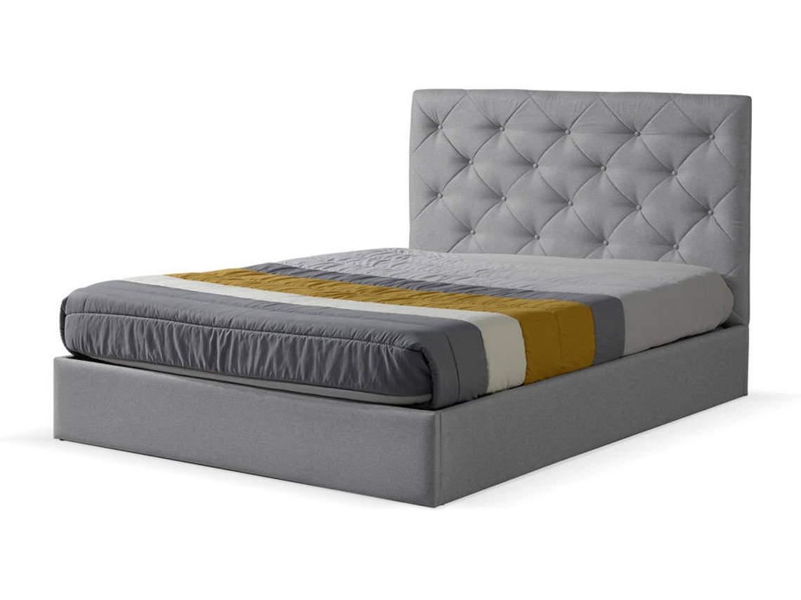 Cama de Matrimonio BAZAR MONDIALE Valencia (Madera - 148x200x120 cm)