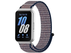Correa de muñeca de nailon con cierre de velcro para Samsung Galaxy Fit 3