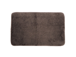 Alfombrilla Suave Antideslizante Marrón Para Baño/dormitorio, 50x80cm