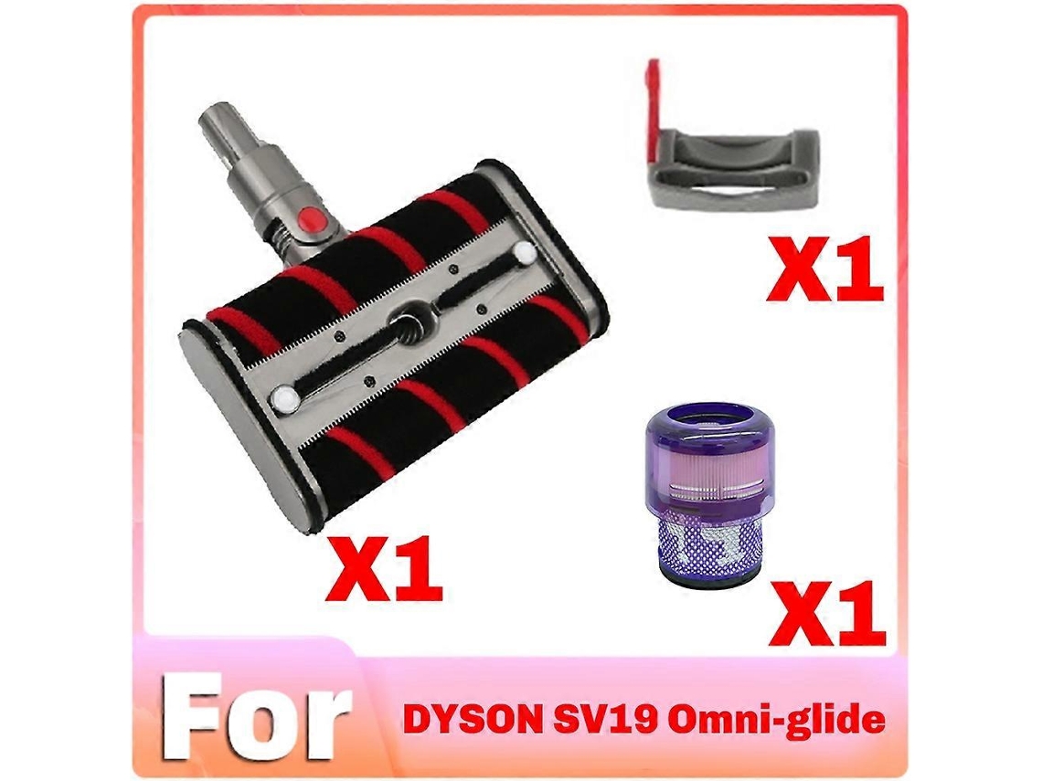 For Omni-glide Sv19/21 Vacuum Head Replacement Motor Soft Roller Head Cleaner Head Roller Brush