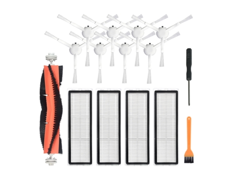 Ajuste para Xiaomi Dreame F9 Kit de accesorios para aspiradora, accesorios de repuesto de filtro de Cepillo Lateral de cepillo giratorio, paquete d...