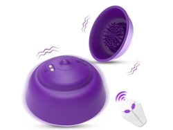 Estimulador De Succin De Pezn Con Control Remoto Inalmbrico Con 10 Modos Para Mujeres (prpura)