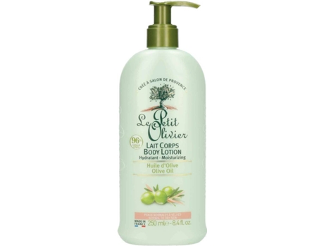 Crema Corporal LE PETIT OLIVIER Hidratante con Aceite de Oliva (250 ml)