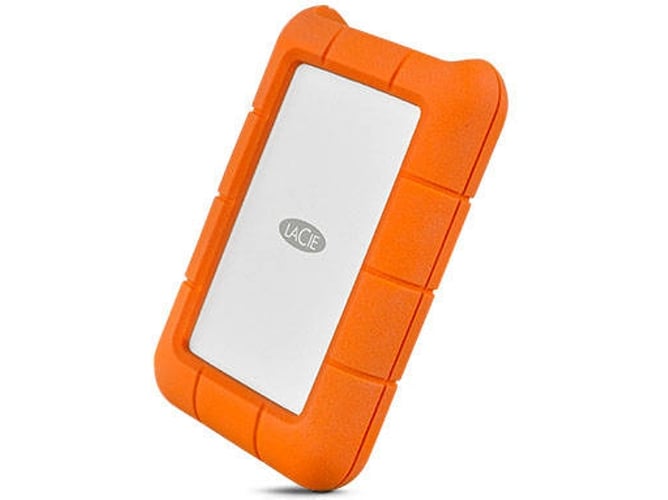 Disco HDD externo LACIE Rugged USB-C 2 TB (2 TB - USB 3.1)