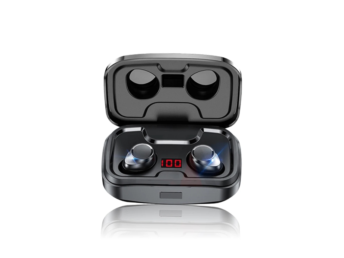 Auriculares Inalámbricos Bluetooth, Sonido Estéreo, Resistentes Al Agua Para Deportes, Cancelación De Ruido, Control De Huellas Dactilares Y
