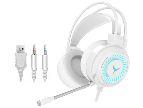 Auriculares para juegos, Auriculares para juegos sobre la oreja, Auriculares con cable, Auriculares para juegos con luz LED G58 Auriculares estéreo...