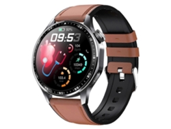 Reloj inteligente F210 con monitor de frecuencia cardíaca y presión arterial, pantalla de 1,55 pulgadas, ECG, Bluetooth, llamadas, pulsera negra Ly Ebike