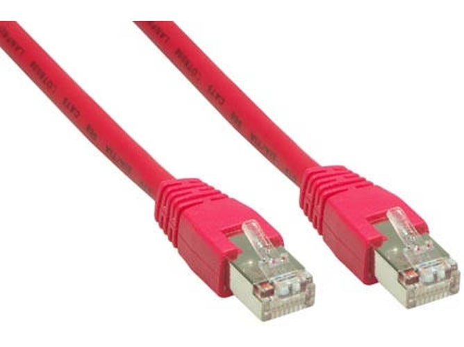 Cable ALCASA (RJ45 - 7.5 m - Rojo)