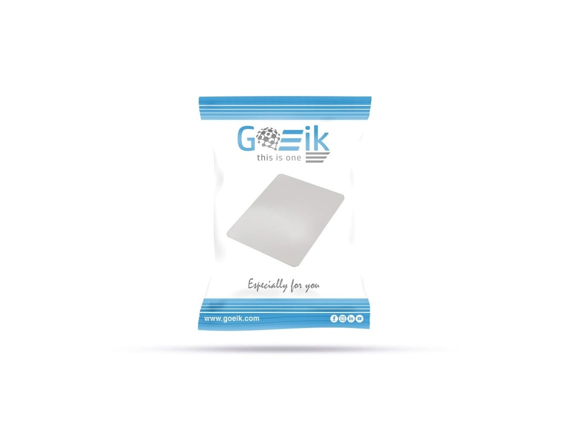 Alfombrilla de ratón de cuero antideslizante - Gris - GOEIK