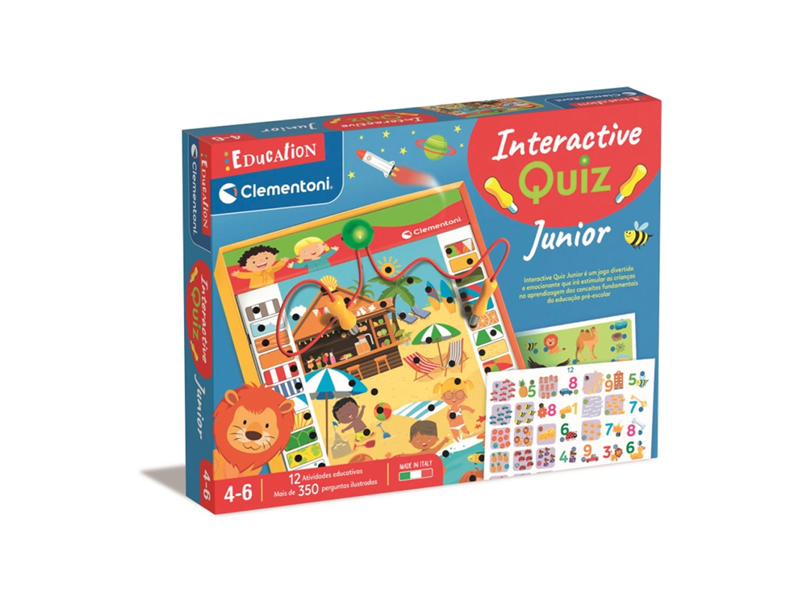 Interactive Framework Quiz Junior Clementi Education 67338 (Edad recomendada: 4 años)