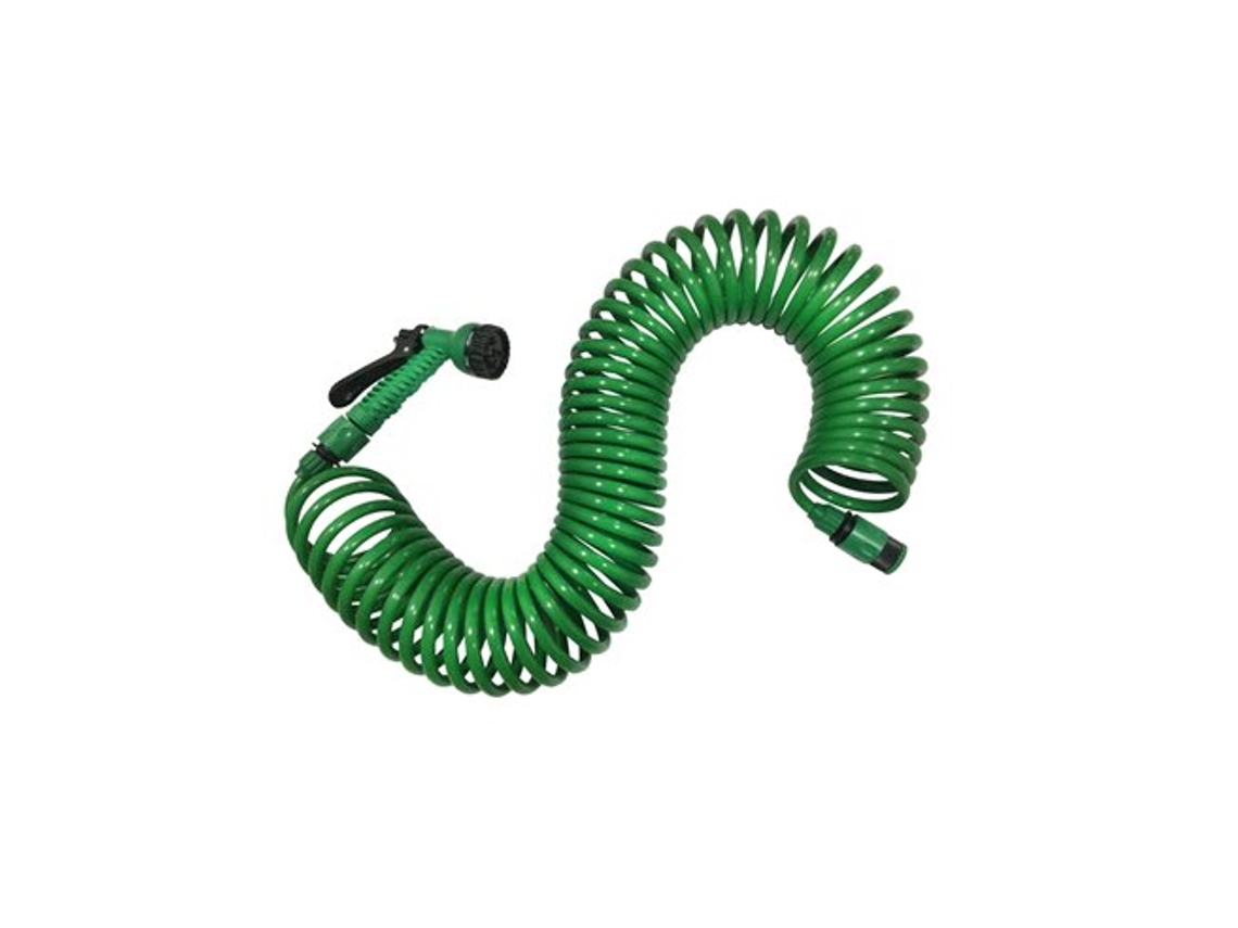 Manguera espiral AKHUO accesorios abs 9,5 mm 7,5 m