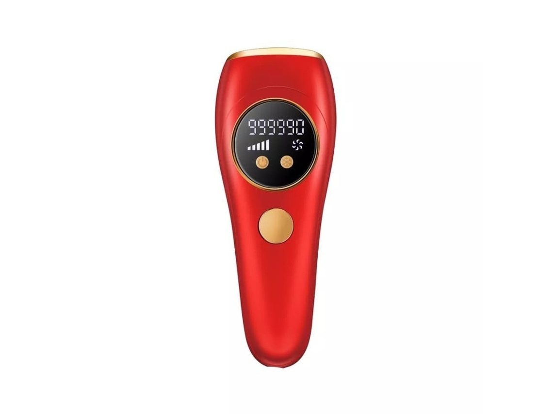 Depiladora de luz pulsada YIZHOOD Dlp520 roja