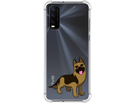 Carcasa Vivo Y20s TUMUNDOSMARTPHONE Dibujos Antigolpes Perros 03 Multicolor
