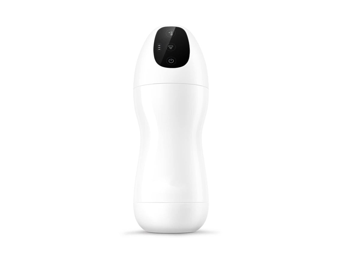 Masturbador Masculino De Succin Automtica Con 4 Modos De Vibracin Y 3 De Succin (blanco) Yizhood