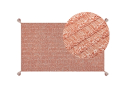 Alfombra de pelo corto BELIANI Mugla de Algodón Naranja 80x150