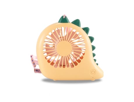 Mini Ventilador VOINEE Recargable USB Amarillo
