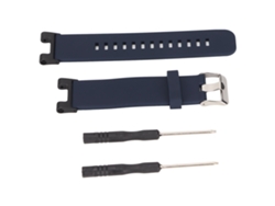 Correa de silicona compatible con reloj inteligente Amazfit T Rex azul oscuro