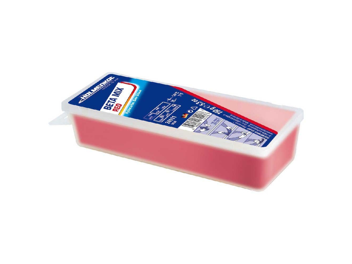 Cera HOLMENKOL Cera Betamix -4°c/-14°c 150 Gr Vermelho