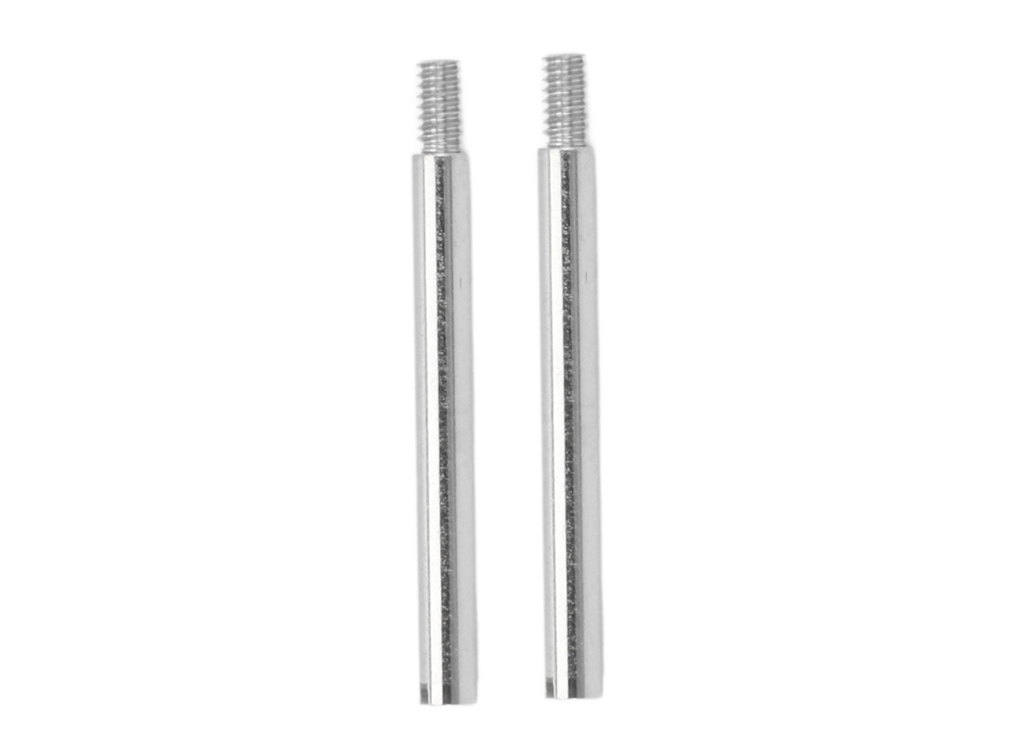 2 Tornillos De Acero Inoxidable Para Correas De Reloj, Pasadores Para Reparación Portátil (unisex)