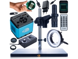 Microscopio digital Earth Pro Mcep-0.5x – Cámara de 8,29 MP | Iluminador LED de 56x | Alta precisión