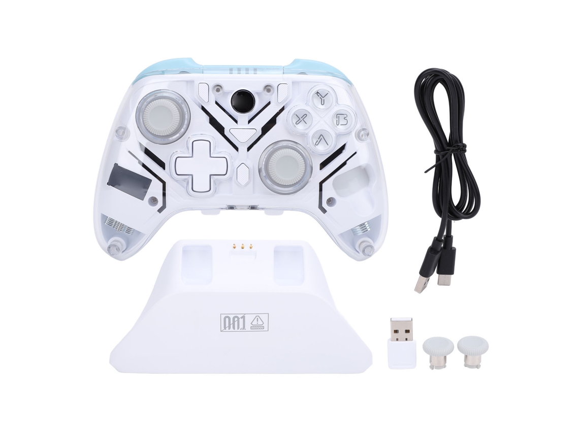 Controlador Inalámbrico Para Juegos Con Gatillo Hall Y Luz Rgb Para Switch Pc Android