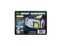 Lanterna De Cabeça Portátil E Recarregável T90sbikight Mini Cob/led Com Sensor Bateria 18650 Integrada Ideal Para Camping Pesca E Camping
