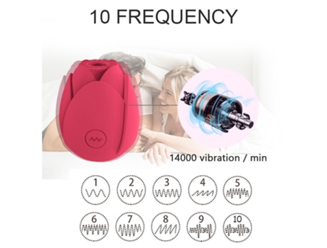 NANA Sextoys 1503 vibrador rojo