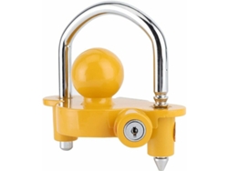 Cerradura De Remolque De Acero Inoxidable De Color Amarillo Con Dos Llaves, Adecuada Para Remolques De Transporte/remolques De Viaje.