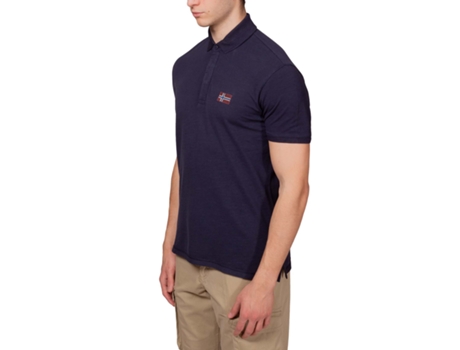 Polo de Hombre NAPAPIJRI Algodón Azul (3XL)