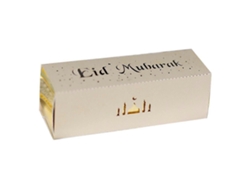 Caja de chocolates Eid Mubarak con 100 unidades, regalo de chocolate para Ramadán Kareem, islámico y musulmán. Hengjian
