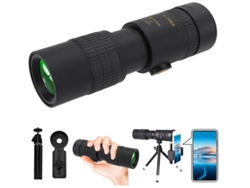 Telescopio monocular para adultos de alta potencia 300x40, monoculares de alta potencia para adultos, telescopio compacto negro Yizhood