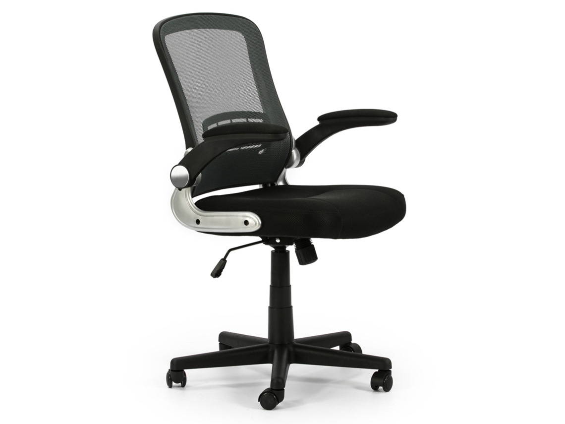 Sillón de Oficina elevable y reclinable Cosmos con Rejilla Color Negro VS VENTA-STOCK 64 x 60 x 97