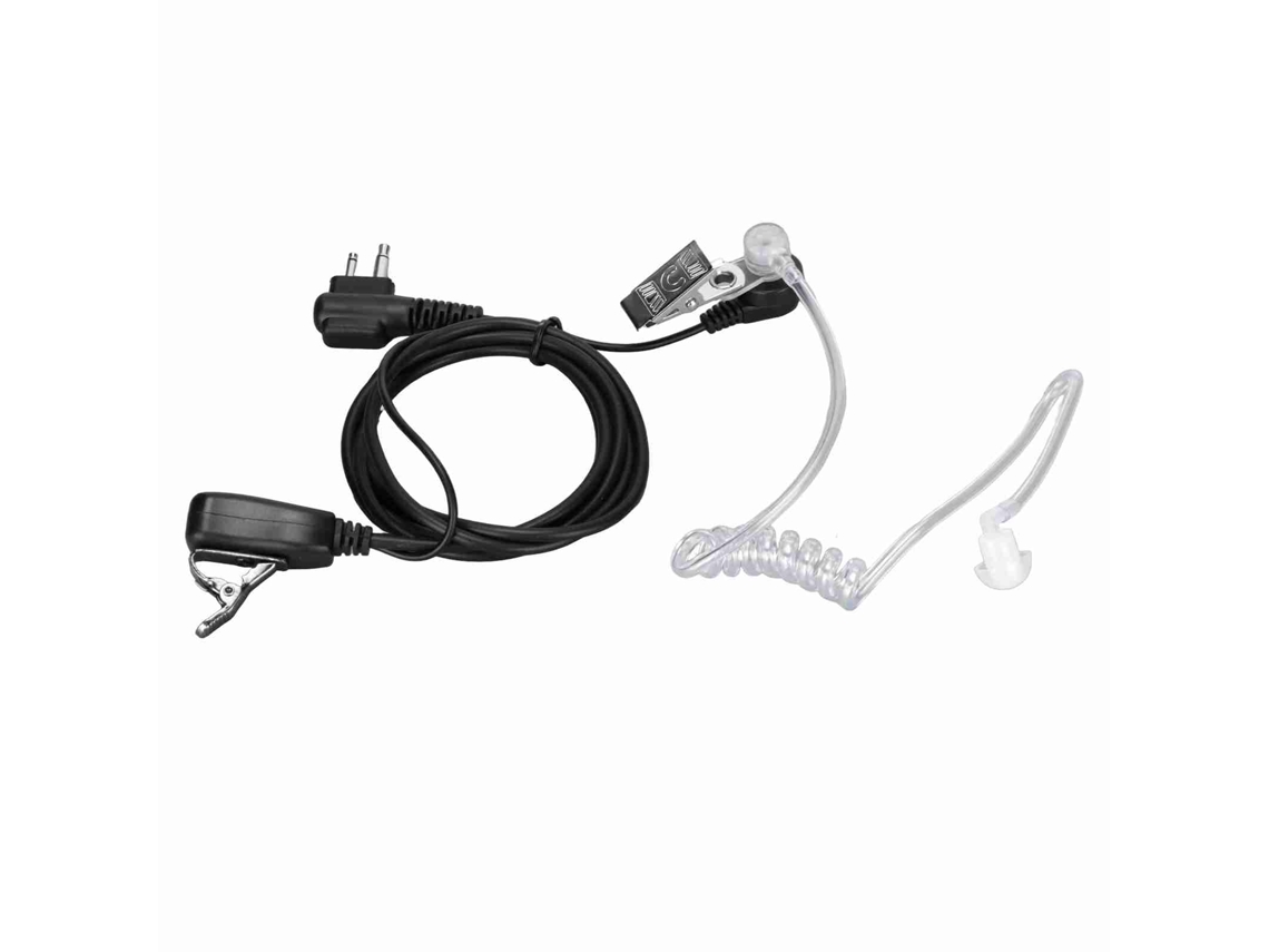 FONE de ouvido com microfone PTT de tubo acústico, 2 pinos, profissional para Motorola GP-88 | S/MARCA