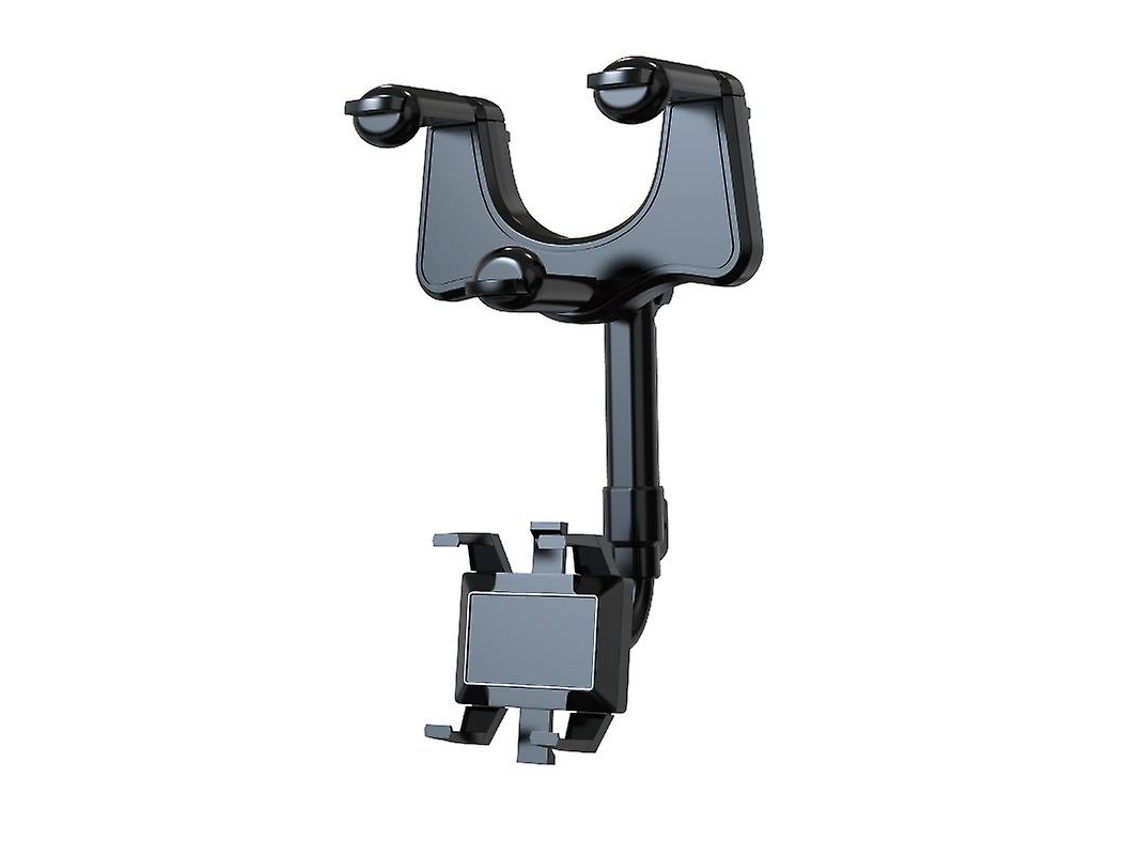 Car Phone Mount Rearview Mirror Cell Phone Stand 360 Degree Rotation Holder
