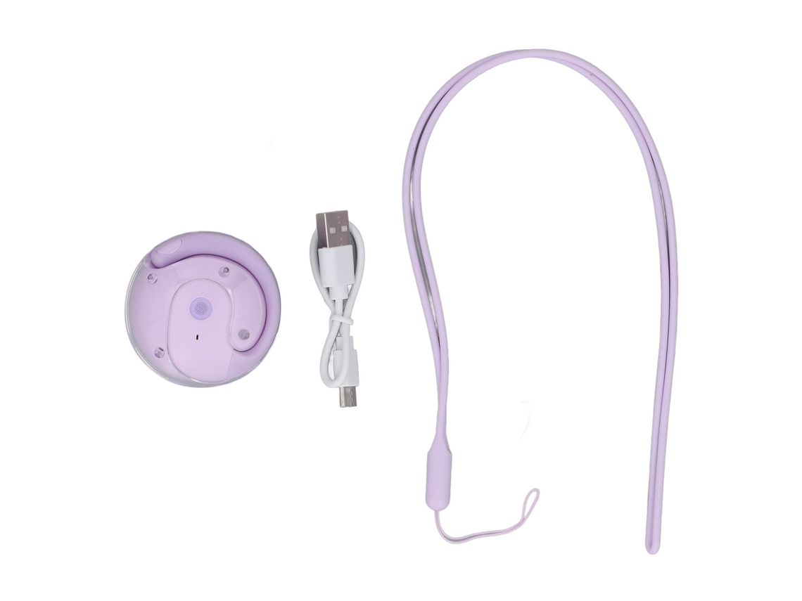 Ats-auriculares Traductores Inteligentes Ai En Tiempo Real Con Gancho Ergonómico Sonido Hd Y Batsería Larga Para Viajes Negocios Y Aprendizaje Morado