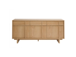 Aparador de madera blanca L160 cm Zao Miliboo