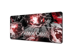(estilo 3 300x600x2mm) Alfombrilla De Ratón De Goma De Anime 900x400mm Lindo Hombre Motosierra Antideslizante Almohadilla Protectora De Escritorio