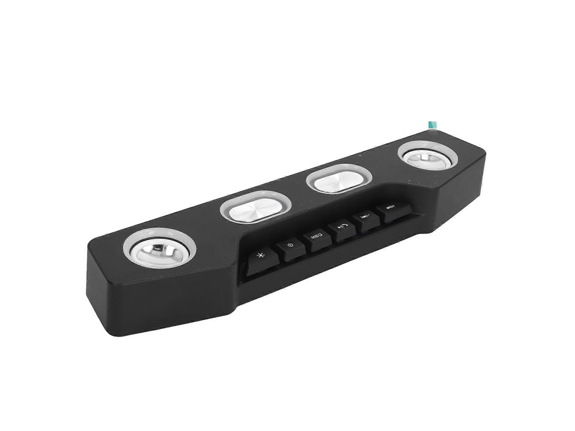 Altavoz Bluetooth Yunzii para ordenador, con alimentación USB, colorido, RGB, inalámbrico, para ordenadores de sobremesa, portátiles y teléfonos.