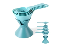 Rebozador de cocina Linjou con asa y recolector extraíble, juego 6 en 1 para llenar botellas, aceite y alimentos líquidos/sólidos.
