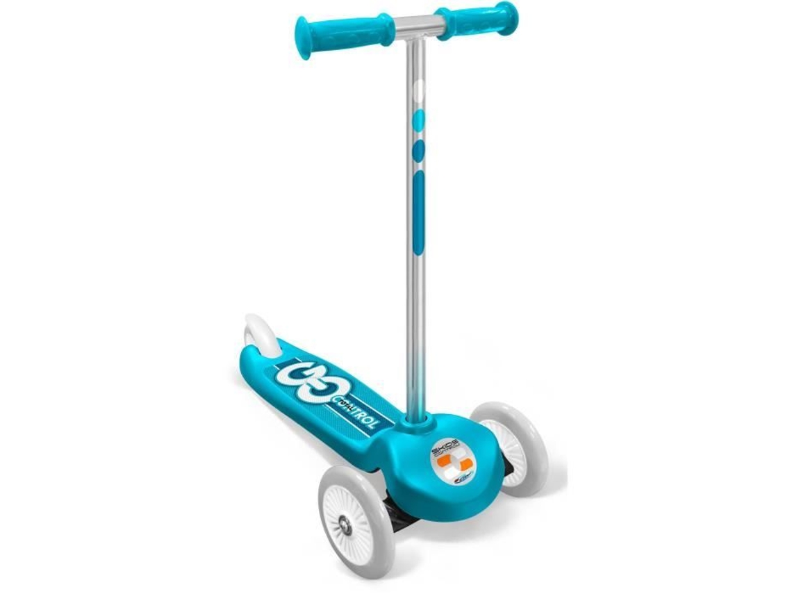 Patinete de 3 ruedas con dirección y control de deslizamiento mixto Stamp