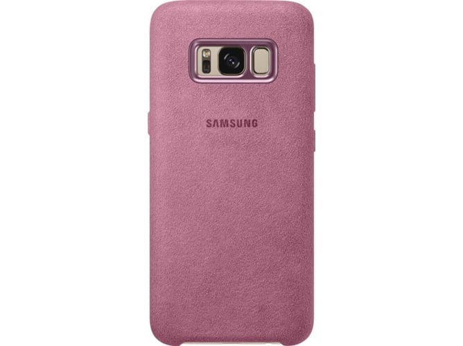 Funda SAMSUNG Galaxy S8 Alcántara Rosa
