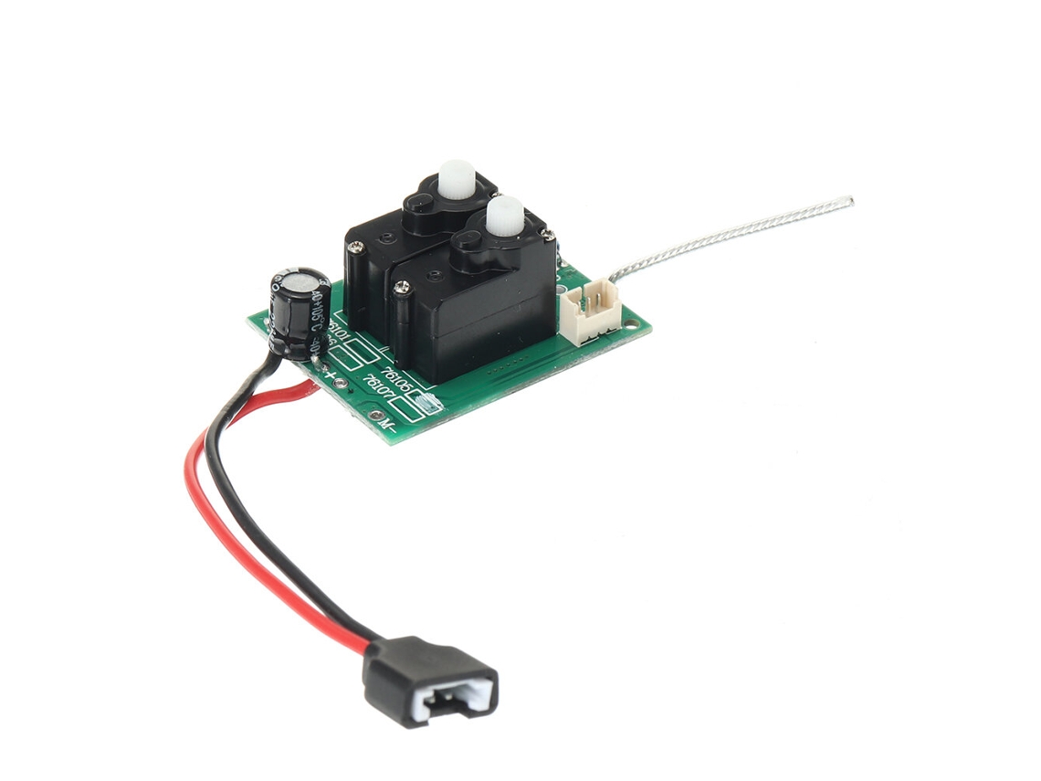 V2eachine Mini Mustang P-51d/mini F4u/mini T-28/spitfire/p40/a6m Zero Placa Receptora Servo 4 Canales Giroscopio Avión Rc