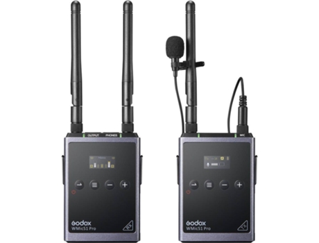 Sistema de Microfono Inalámbrico GODOX Wmics1 Pro Kit 1