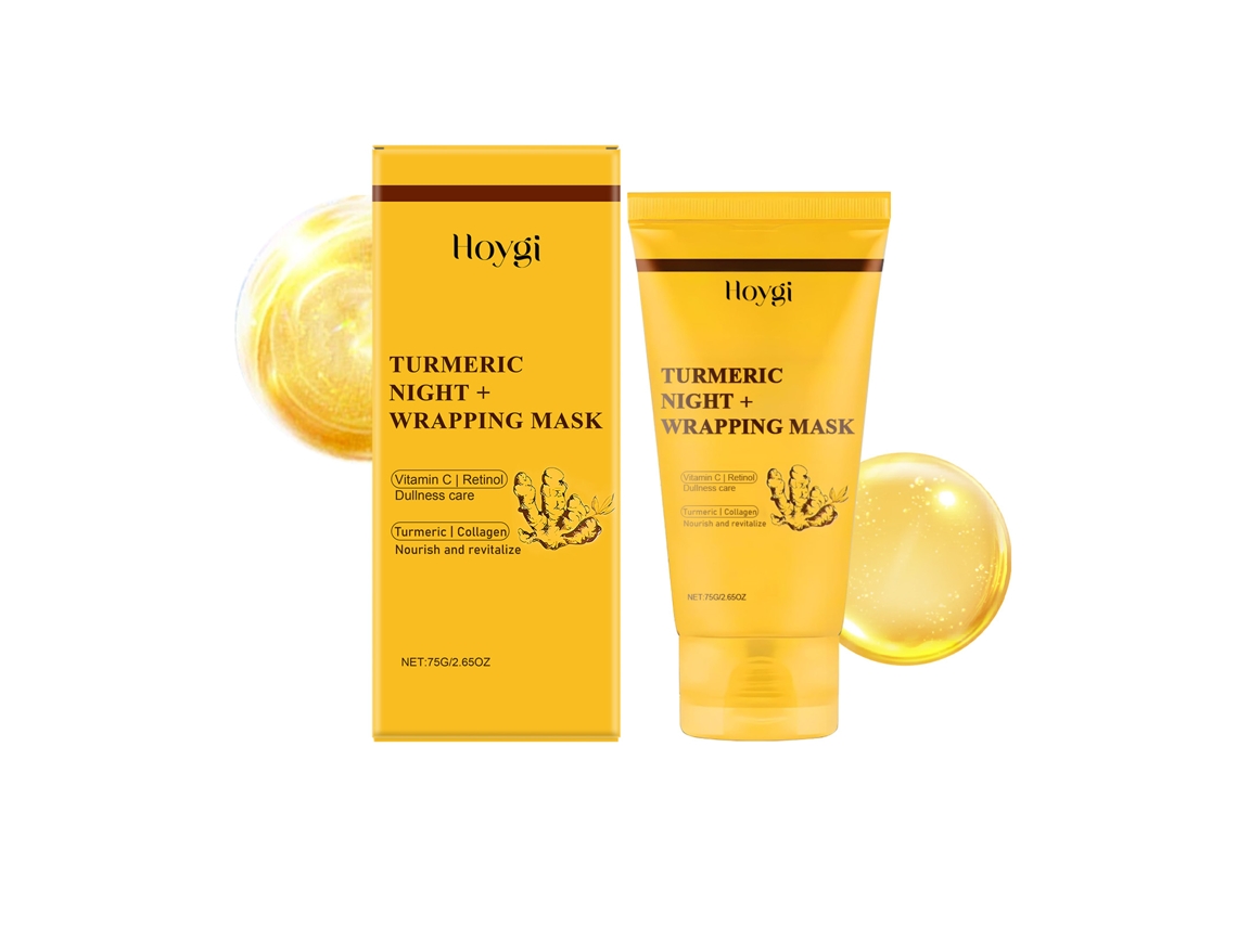 Mascarilla de colágeno con curcumina - Cuidado facial