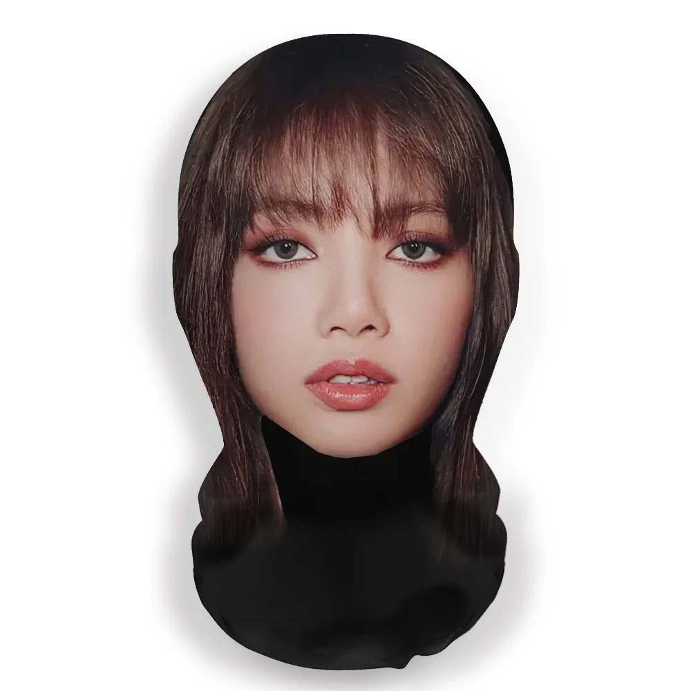 Mascarilla facial realista 3D para hombre y mujer, pasamontañas completo de hip hop para disfraces y fiestas de Halloween, modelo n.° Viewleaf