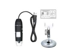 Microscopio Digital Usb De 1600 Aumentos Con Función Otg Y 8 Led Ajustables, Con Soporte.